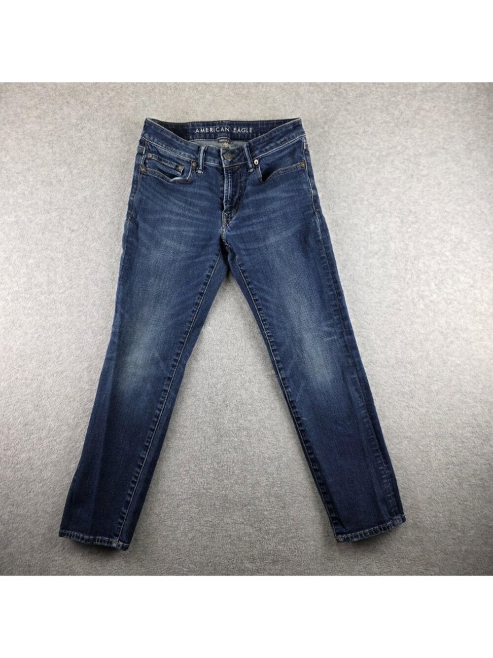 American Eagle Jeans Mens 28x28 Blue Slim Straight AirFlex Stretch Denim